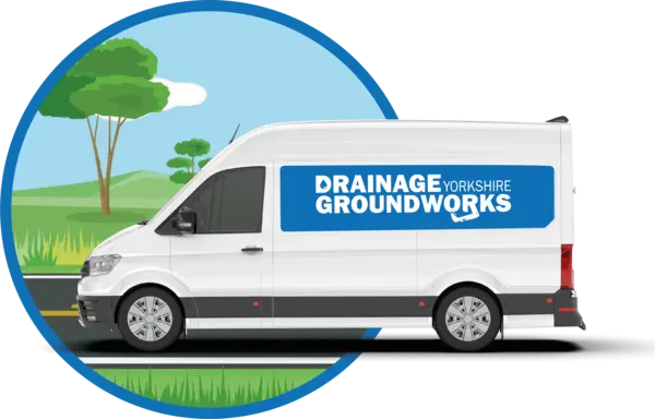 Image of Drainage Yorkshire Groundworks Van